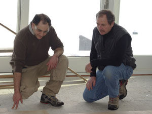 Bruce and Brian Donahue of Christian Brothers Hardwood Floors in Rhode Island