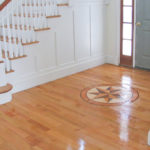 Floor Bordering and Inlays by Christian Brothers Hardwood Floors in RI and Southern MA