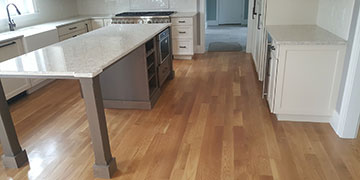 New Construction Hardwood Floor installation in RI and Southern MA